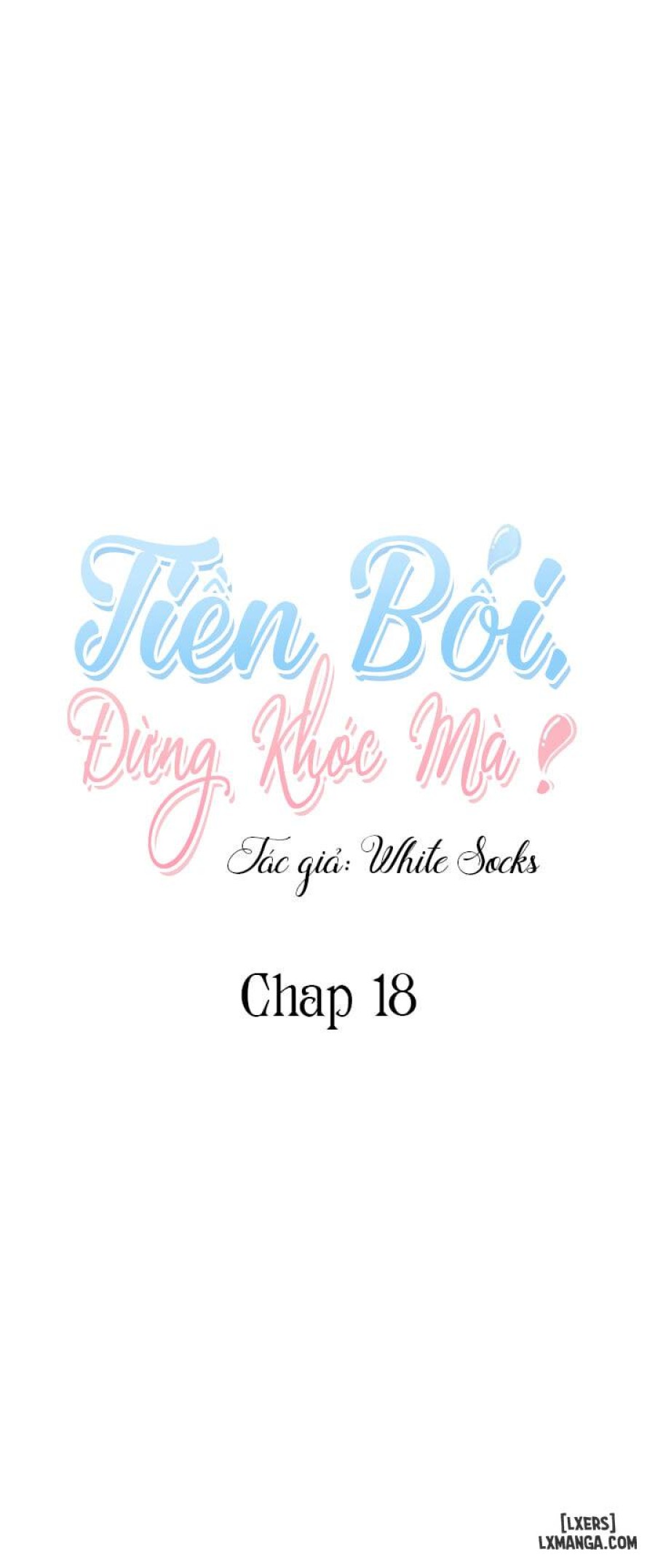 Tiền bối, đừng khóc mà! 