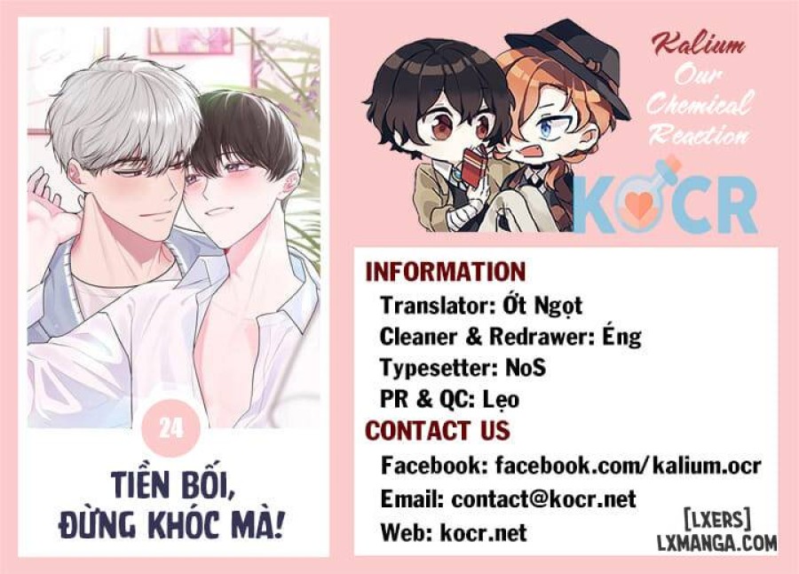 Tiền bối, đừng khóc mà! 