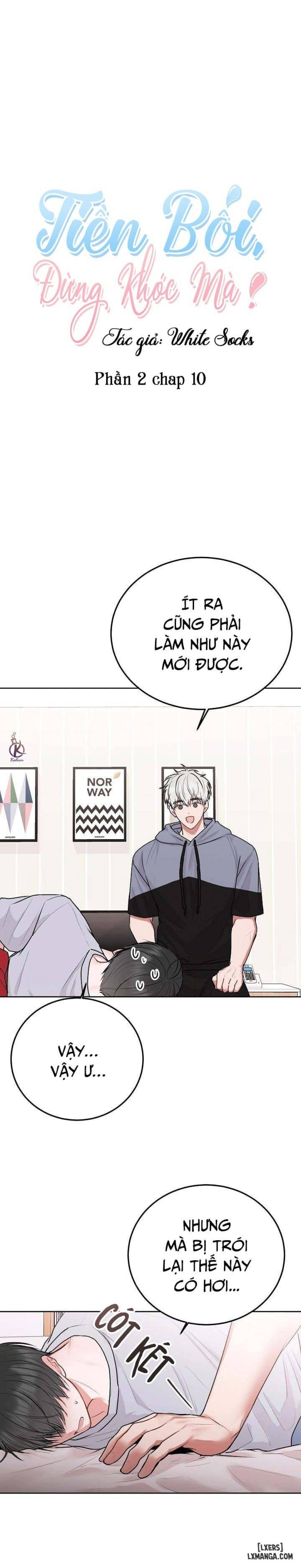 Tiền bối, đừng khóc mà! 