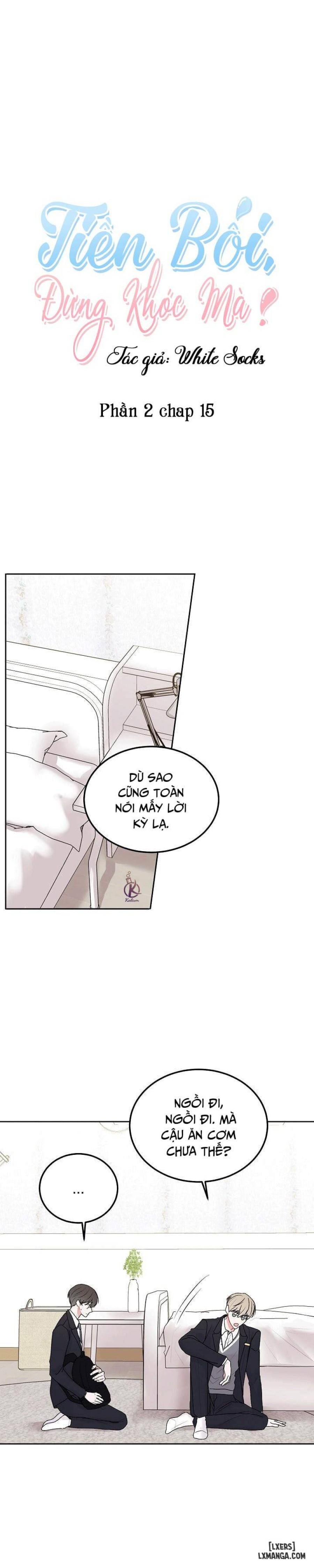 Tiền bối, đừng khóc mà! 