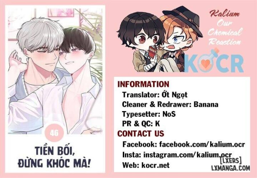 Tiền bối, đừng khóc mà! 