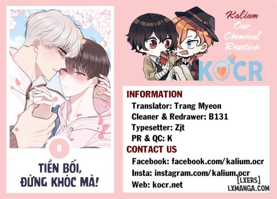 Tiền bối, đừng khóc mà! 
