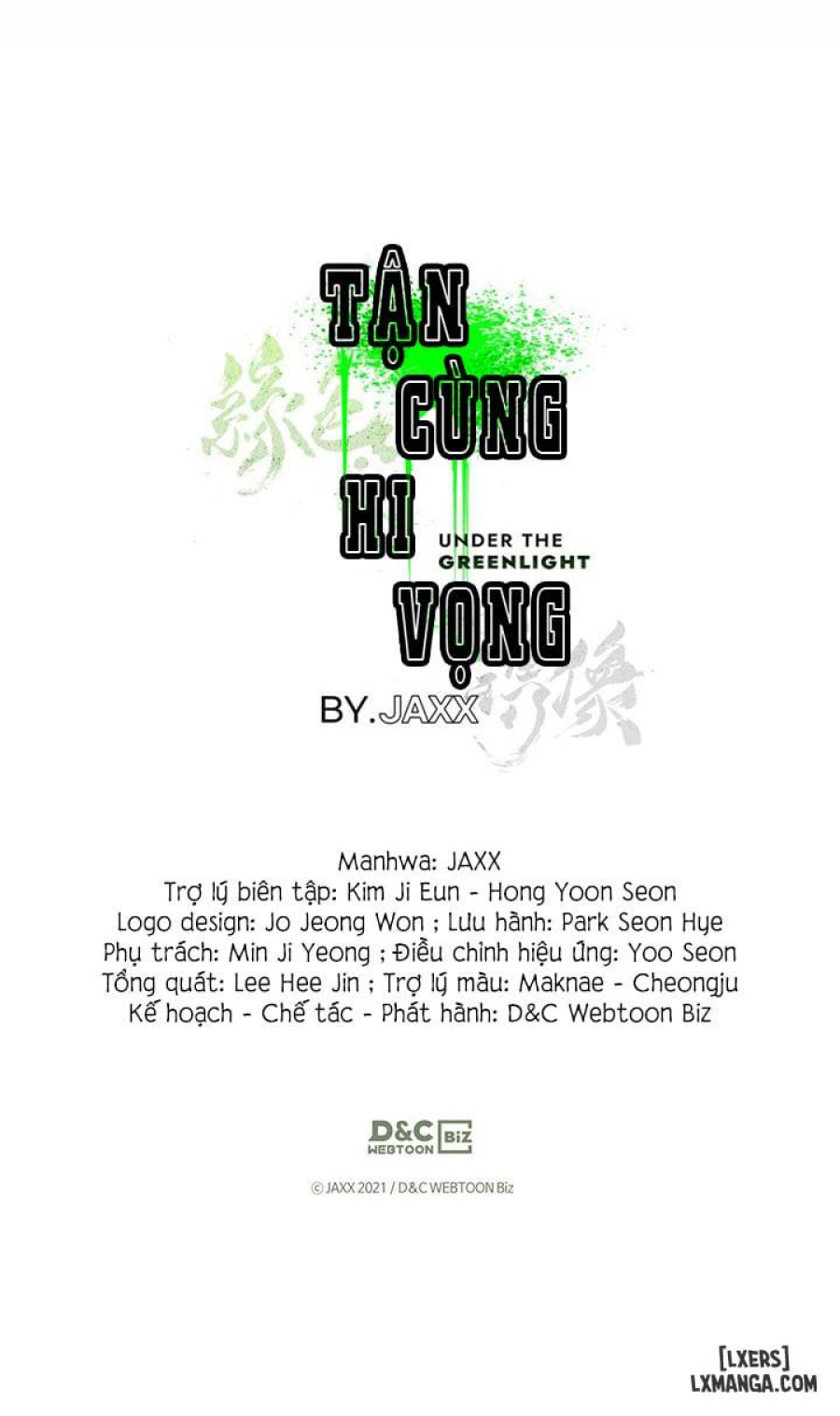 Under the Greenlight - Tận cùng hi vọng 