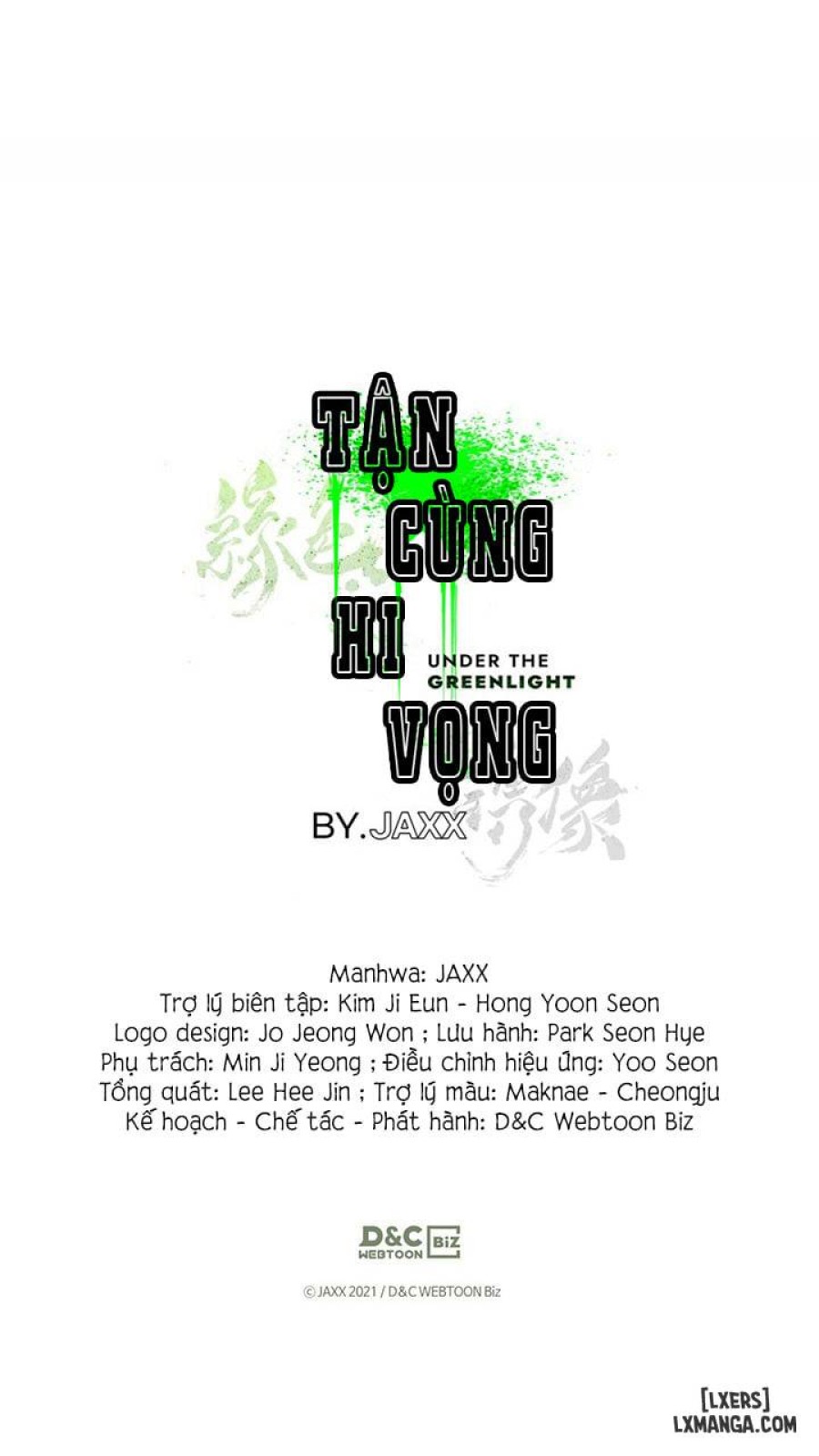 Under the Greenlight - Tận cùng hi vọng 