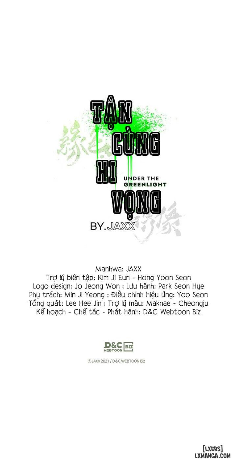Under the Greenlight - Tận cùng hi vọng 