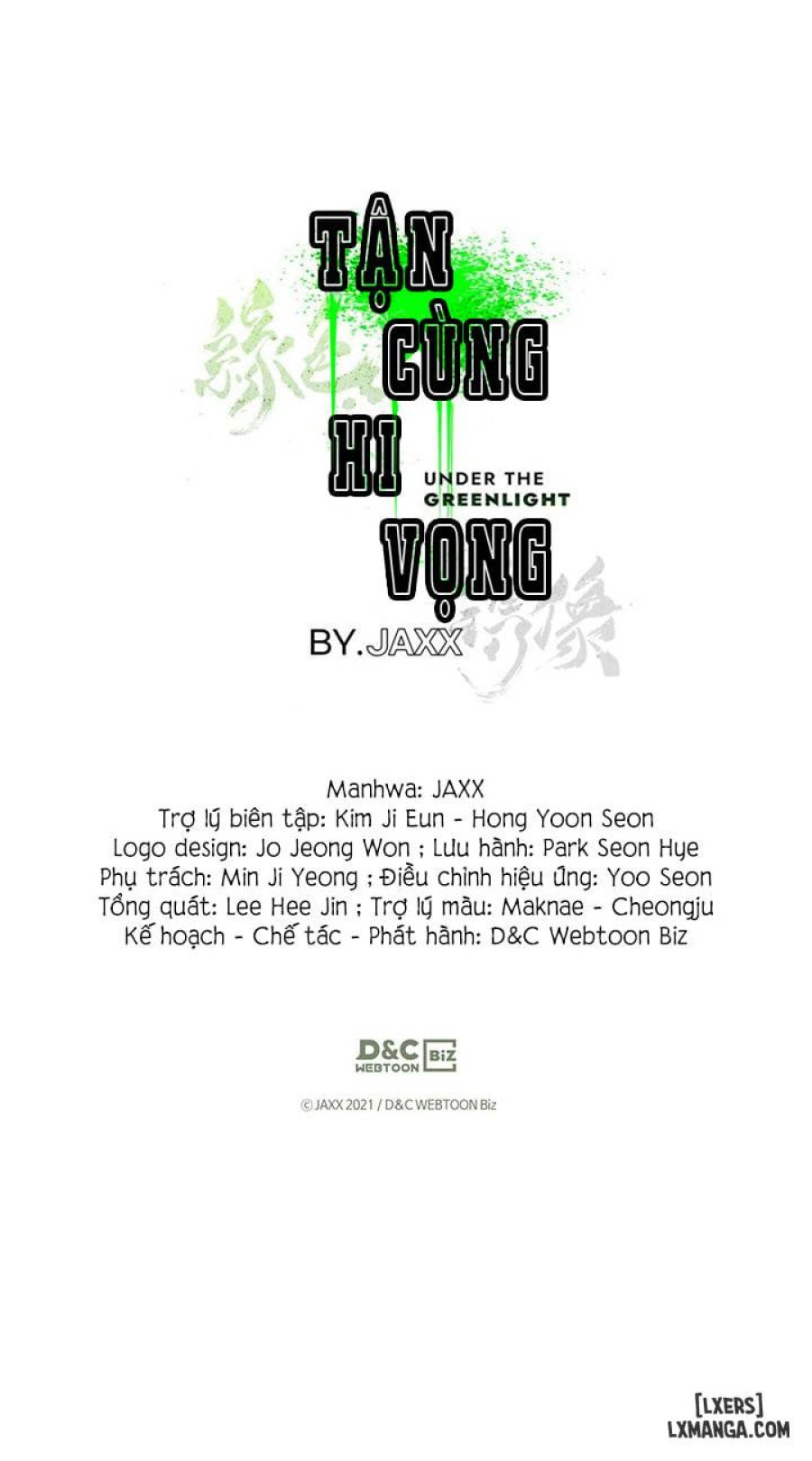 Under the Greenlight - Tận cùng hi vọng 