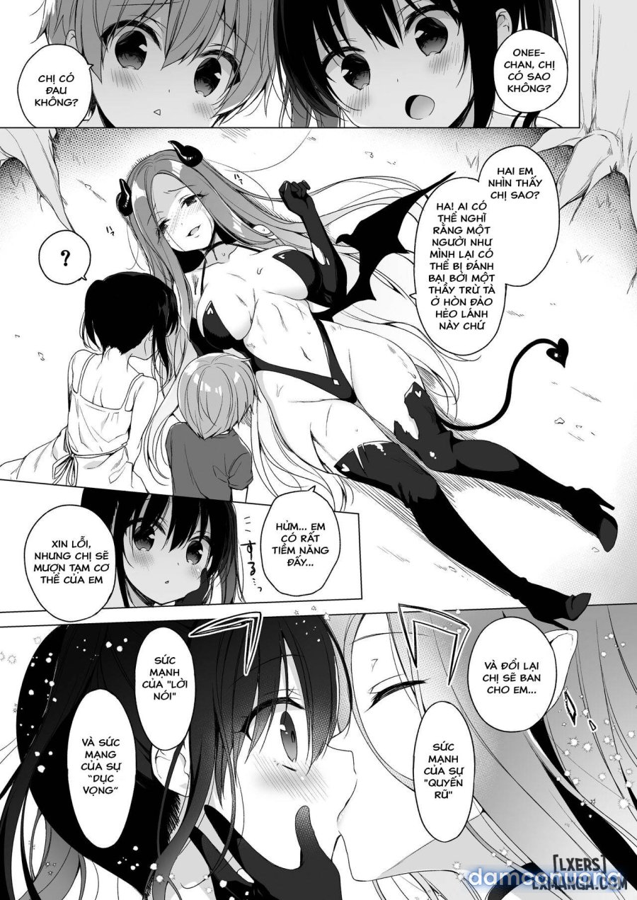 [23 4do (Ichiri)] Succubus-kei Onee-chan wa Misetagari Succubus-type is an Exhibitionist [Vietnamese] [CHUNG TOI YEU GAI ANIEM TRANSLATION] [Digital] 