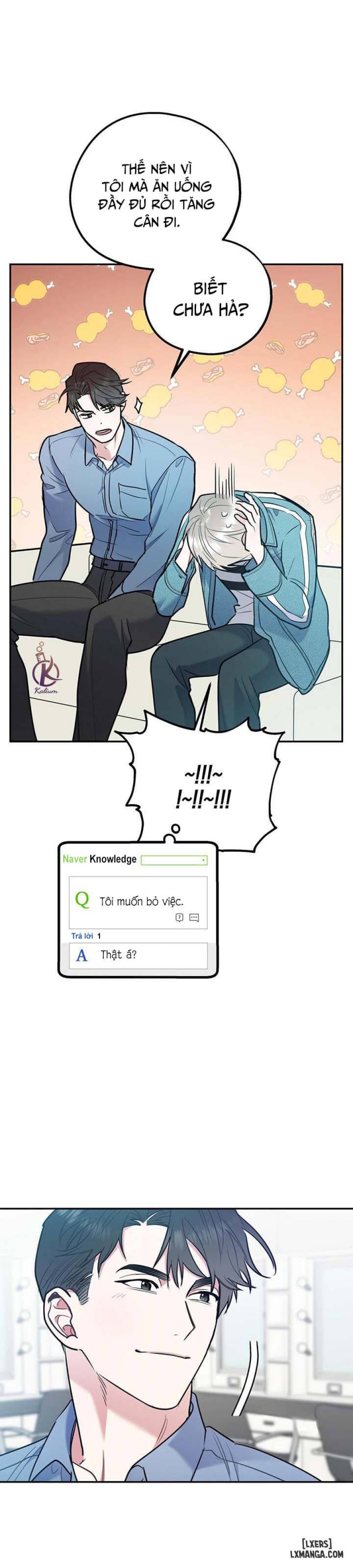 Tôi với cậu không thể như vậy được 