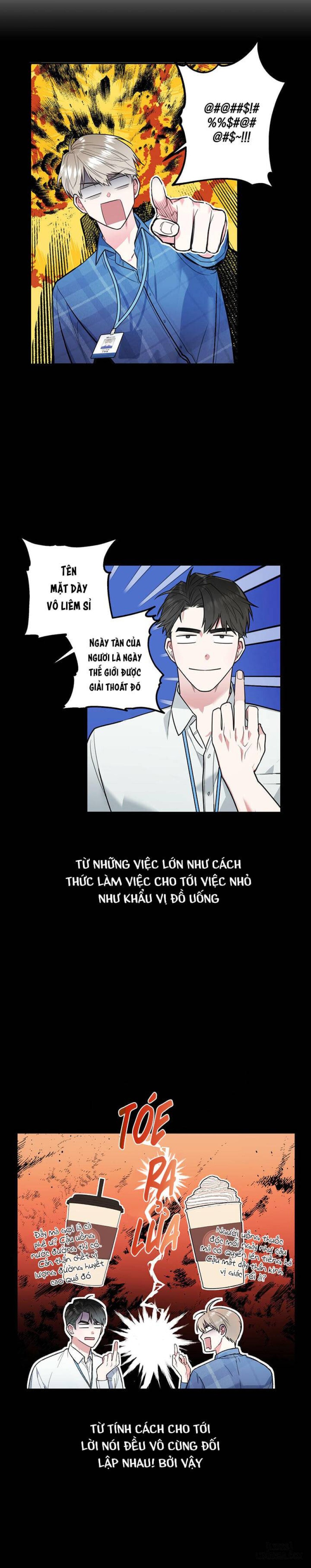 Tôi với cậu không thể như vậy được 