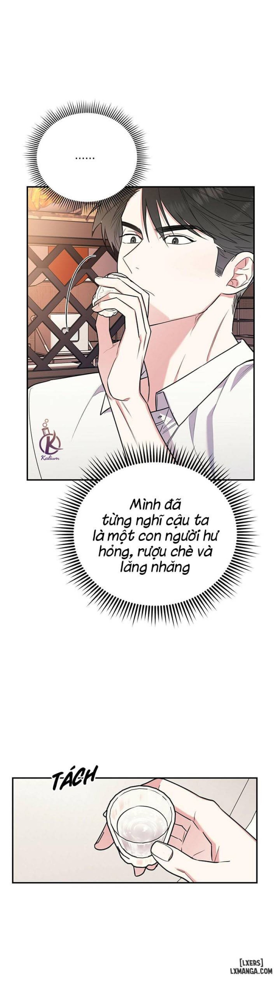 Tôi với cậu không thể như vậy được 