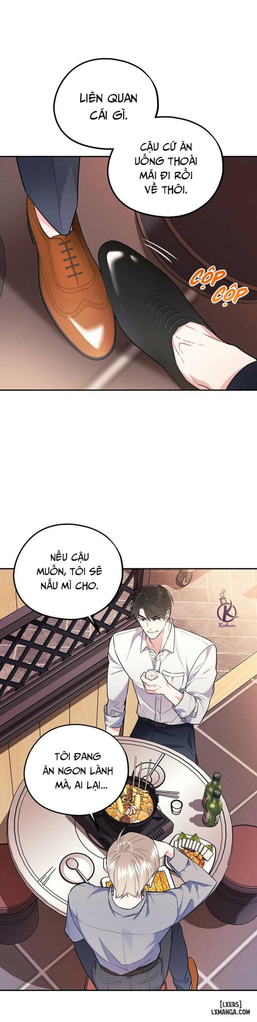Tôi với cậu không thể như vậy được 