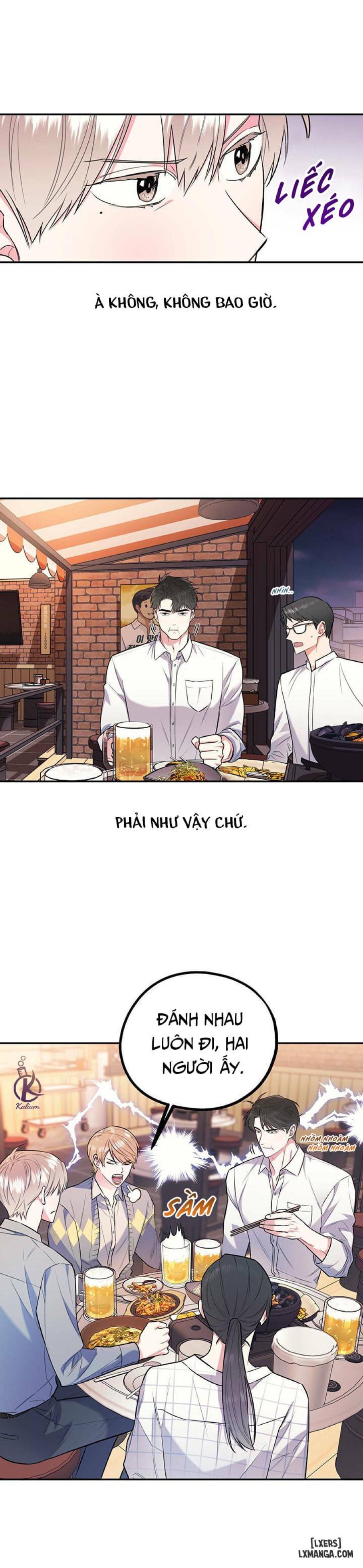Tôi với cậu không thể như vậy được 