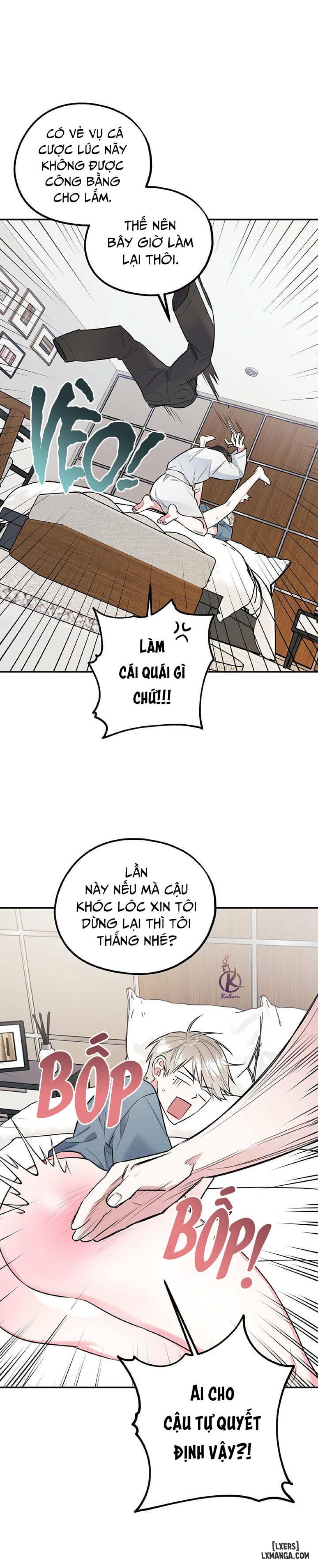 Tôi với cậu không thể như vậy được 