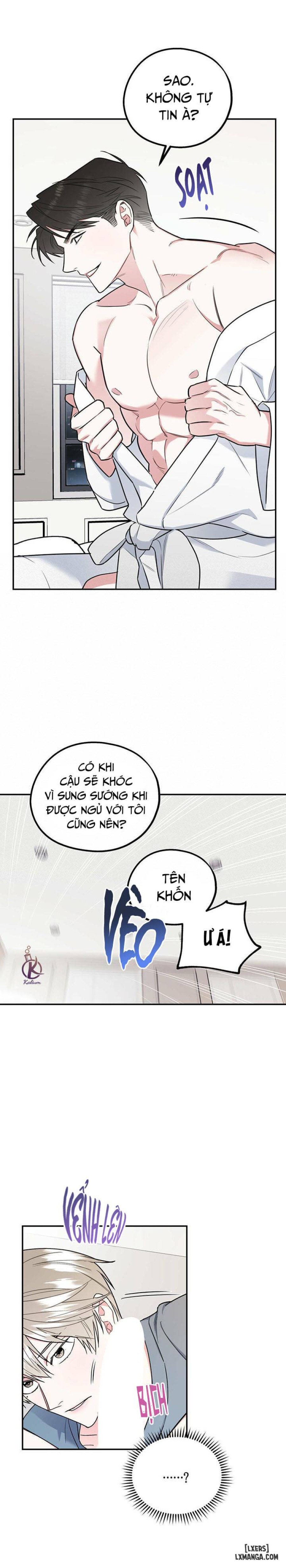 Tôi với cậu không thể như vậy được 