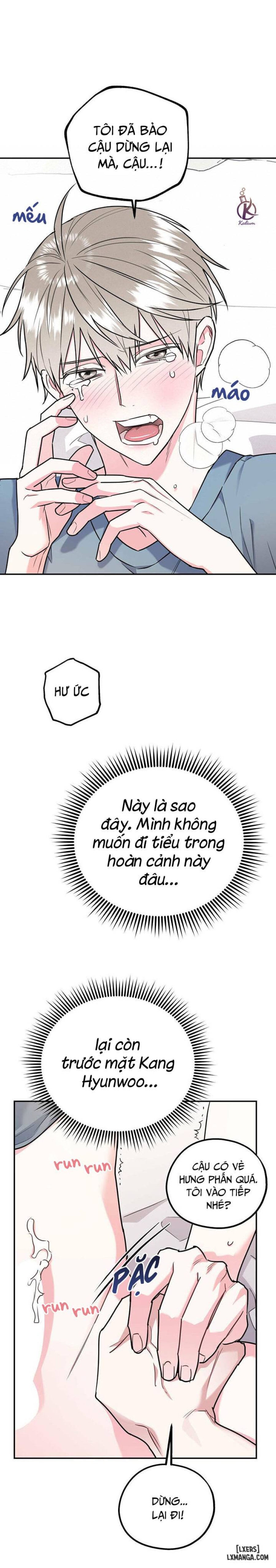 Tôi với cậu không thể như vậy được 