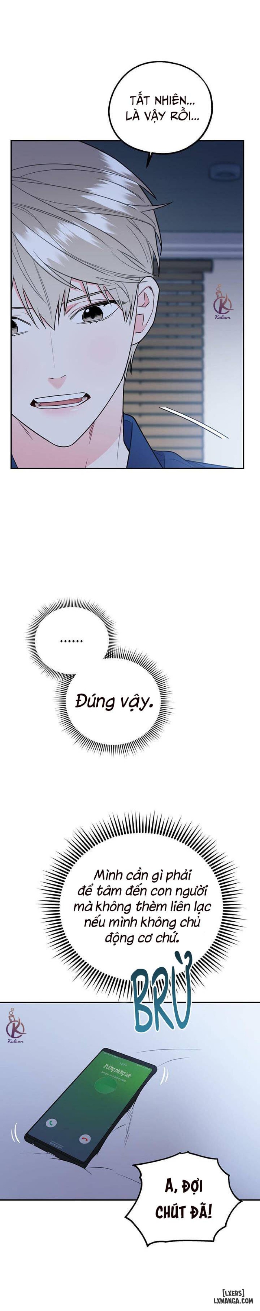 Tôi với cậu không thể như vậy được 
