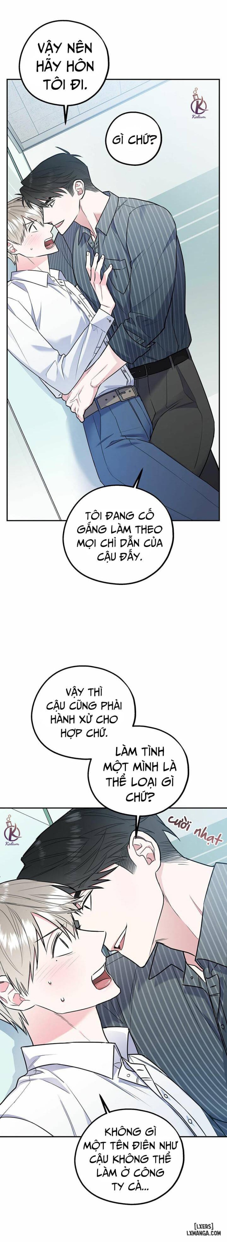 Tôi với cậu không thể như vậy được 