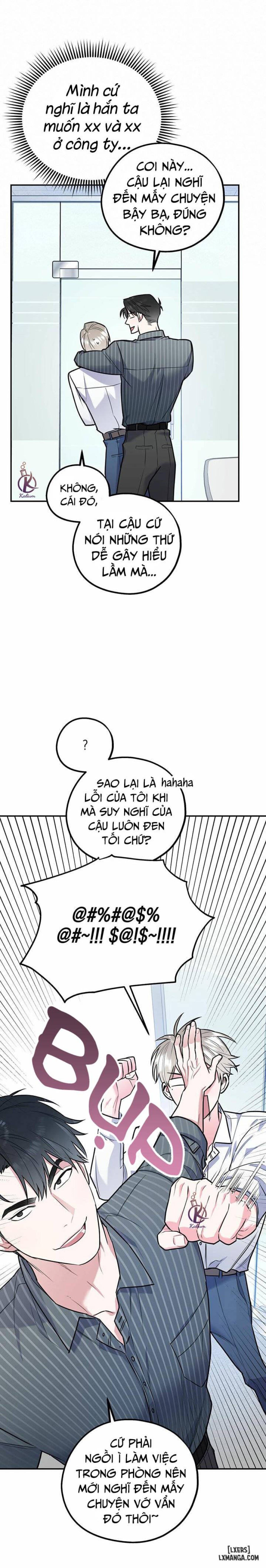 Tôi với cậu không thể như vậy được 