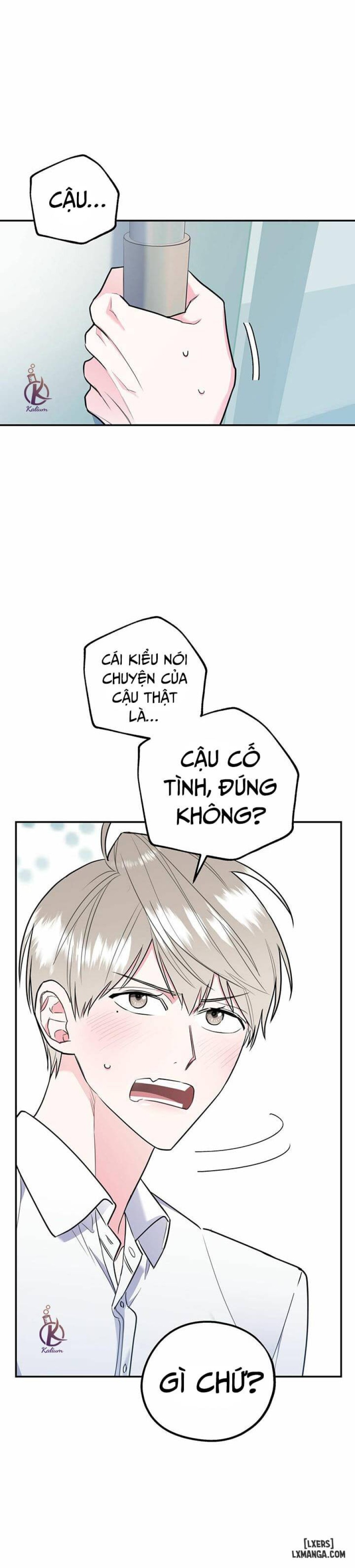 Tôi với cậu không thể như vậy được 