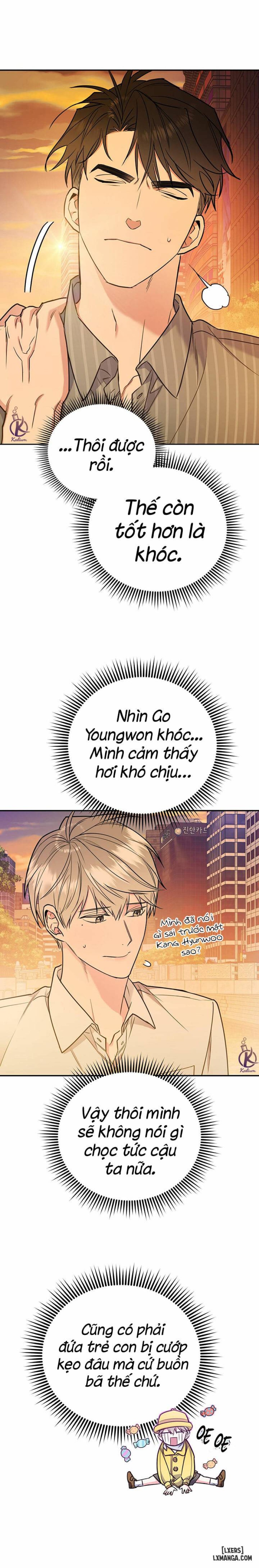 Tôi với cậu không thể như vậy được 