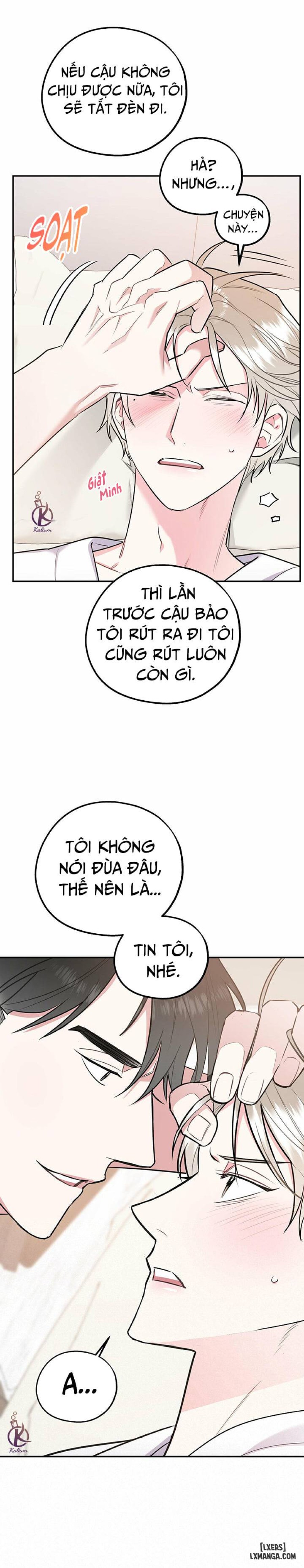 Tôi với cậu không thể như vậy được 