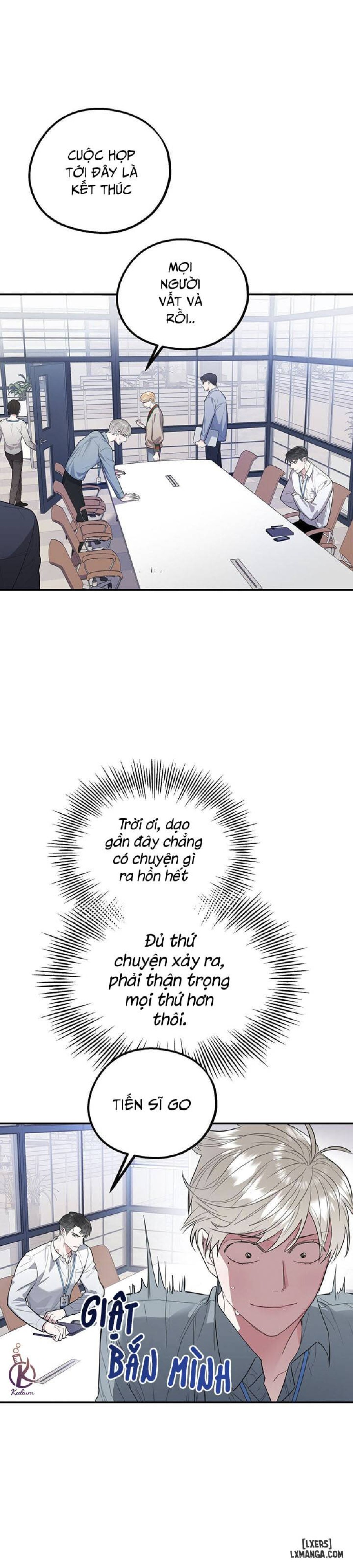 Tôi với cậu không thể như vậy được 