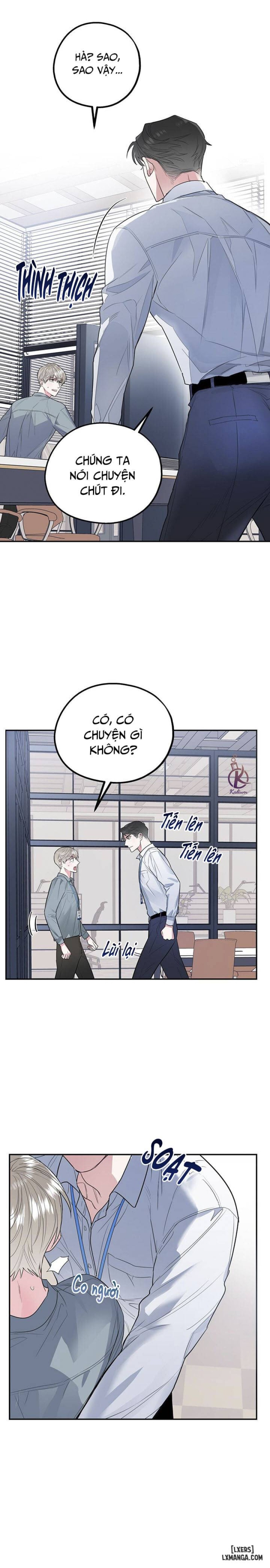 Tôi với cậu không thể như vậy được 