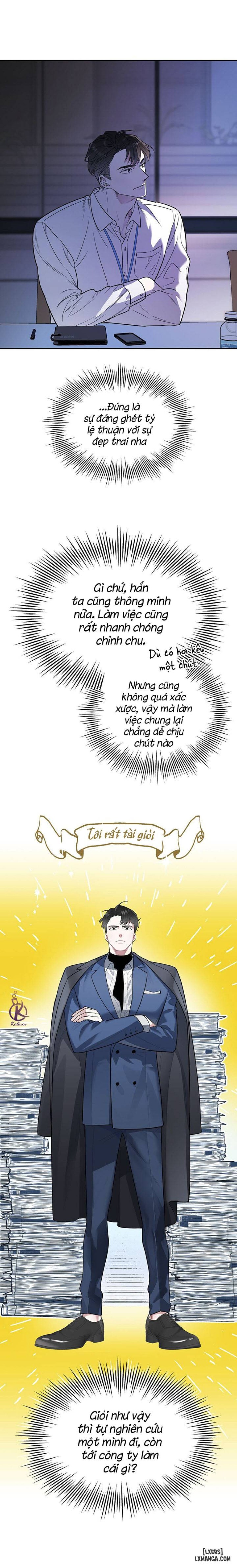 Tôi với cậu không thể như vậy được 