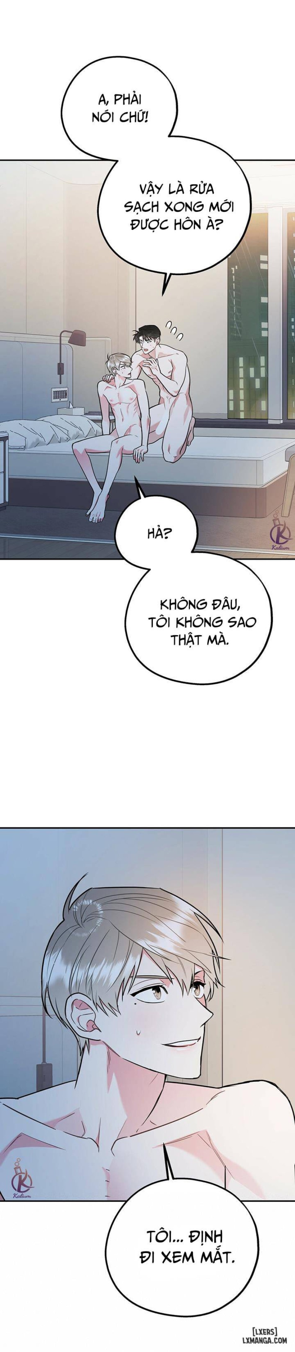 Tôi với cậu không thể như vậy được 