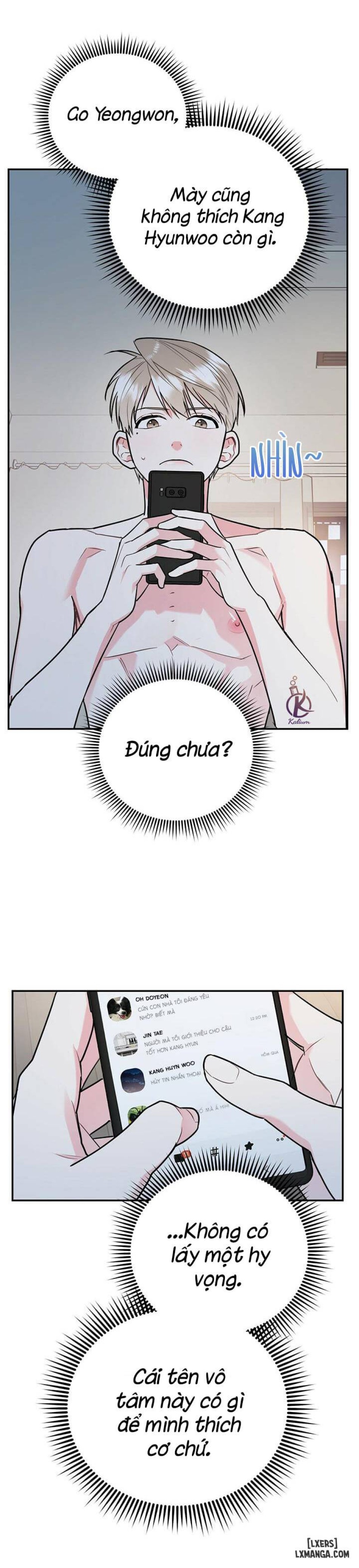 Tôi với cậu không thể như vậy được 