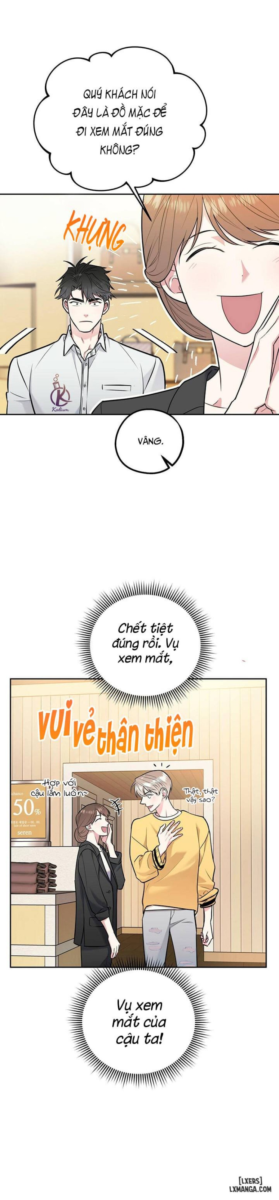 Tôi với cậu không thể như vậy được 