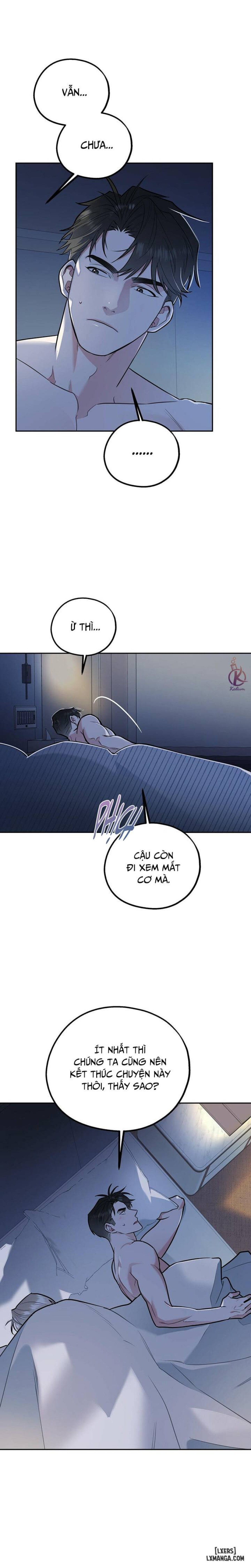 Tôi với cậu không thể như vậy được 