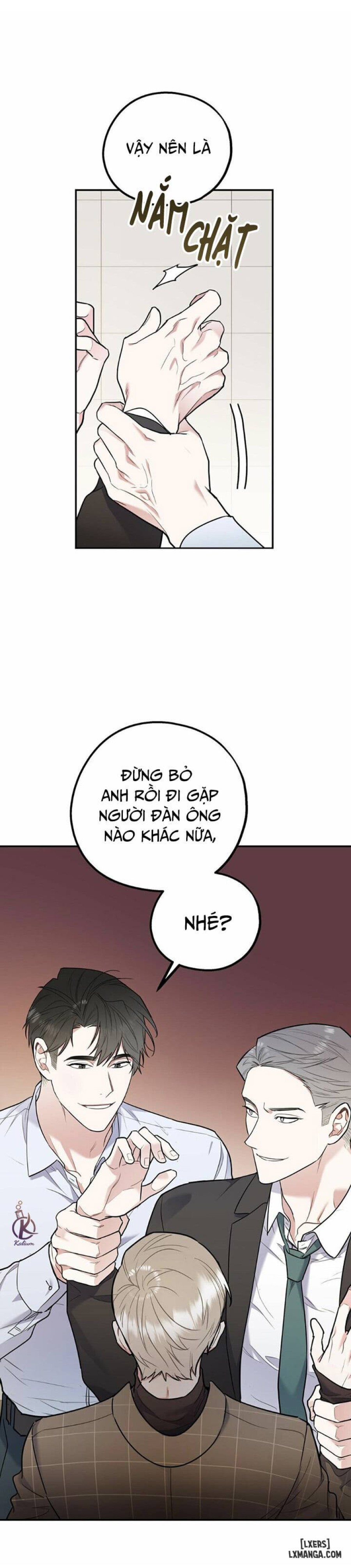 Tôi với cậu không thể như vậy được 