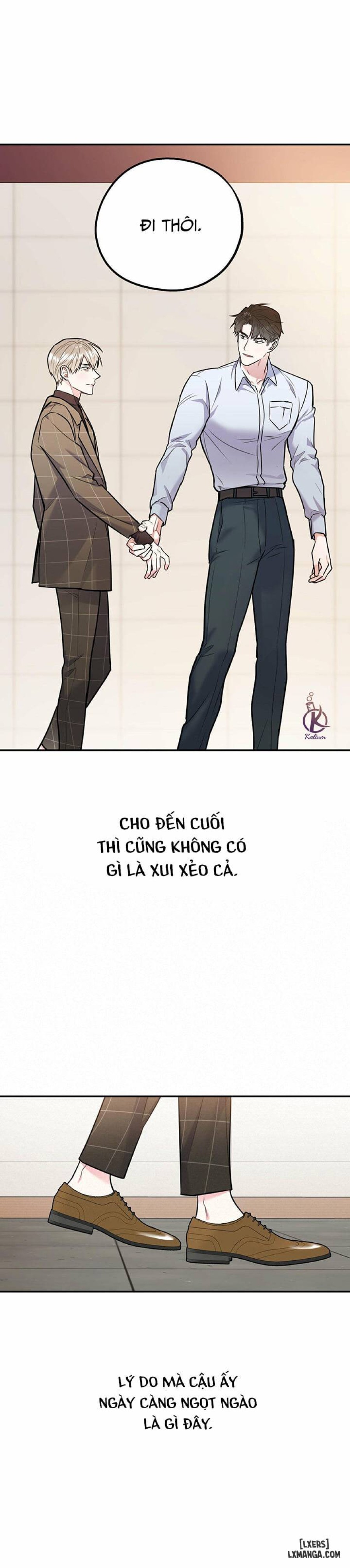 Tôi với cậu không thể như vậy được 