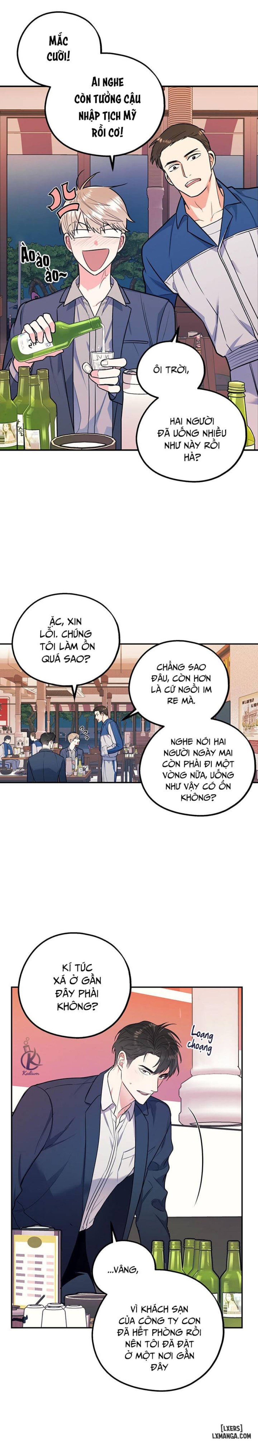 Tôi với cậu không thể như vậy được 