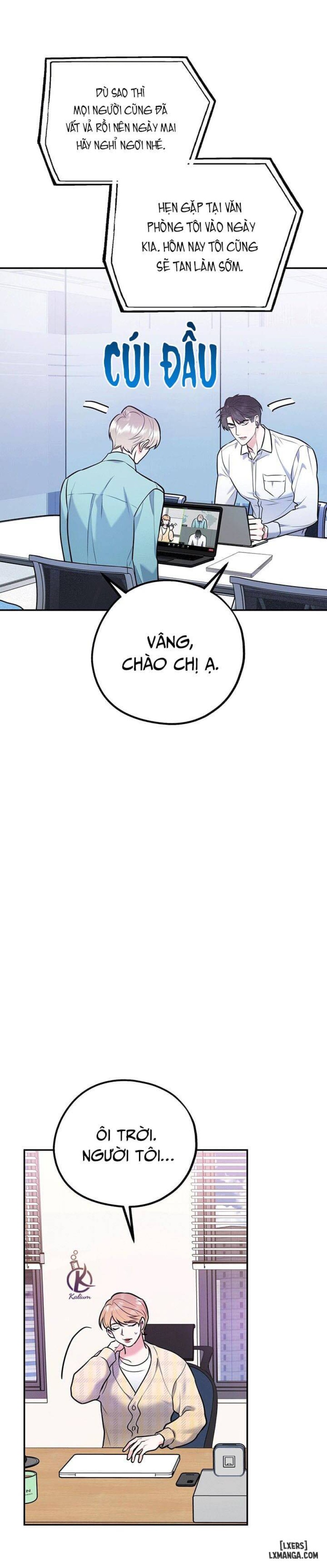 Tôi với cậu không thể như vậy được 