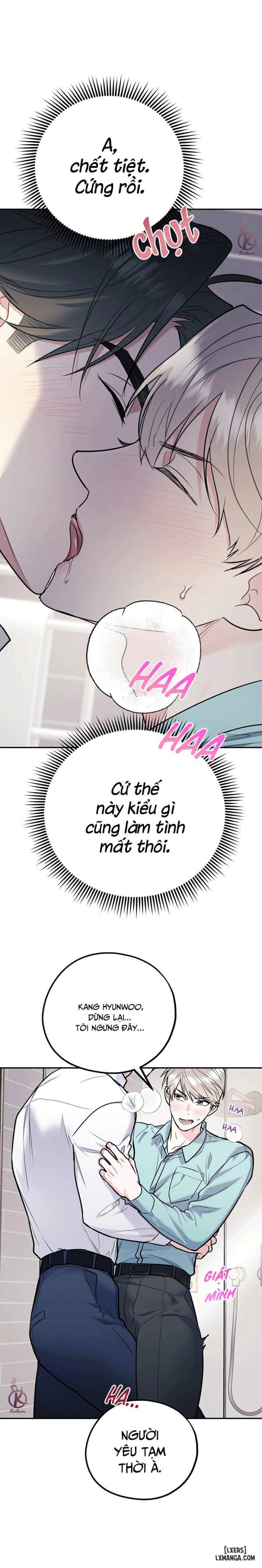 Tôi với cậu không thể như vậy được 