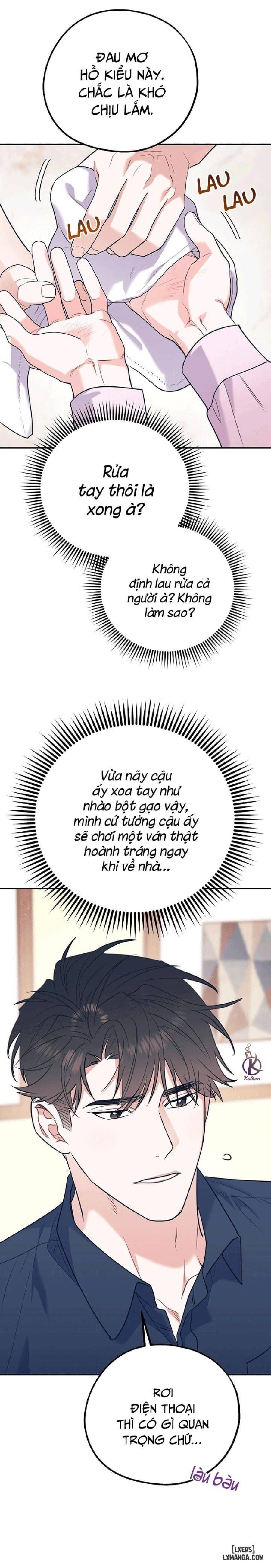Tôi với cậu không thể như vậy được 