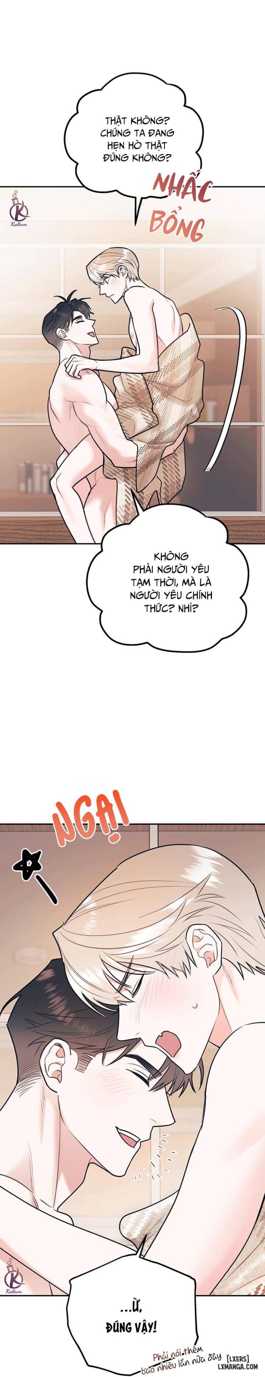 Tôi với cậu không thể như vậy được 