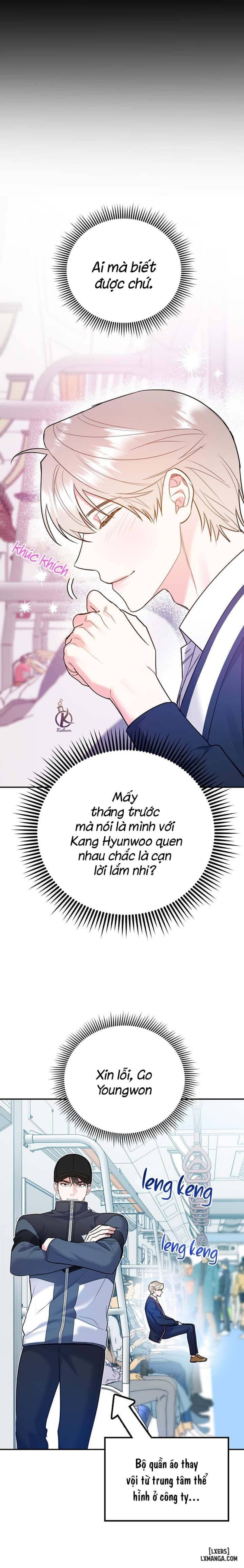 Tôi với cậu không thể như vậy được 