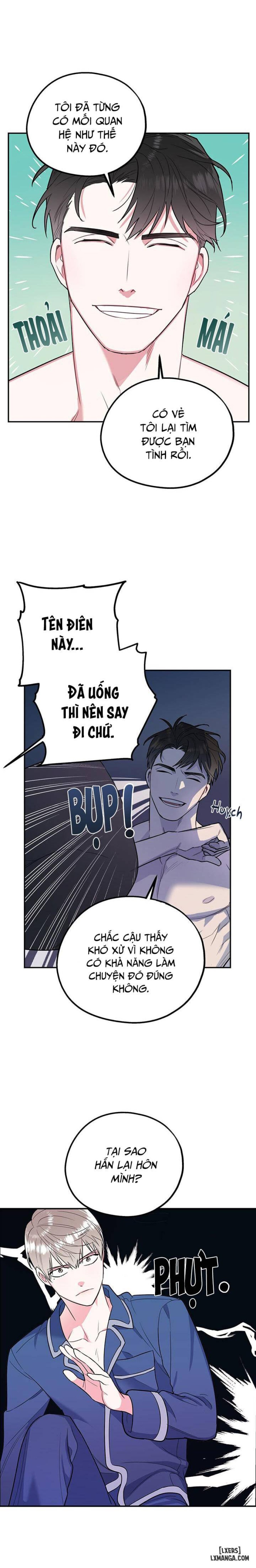Tôi với cậu không thể như vậy được 