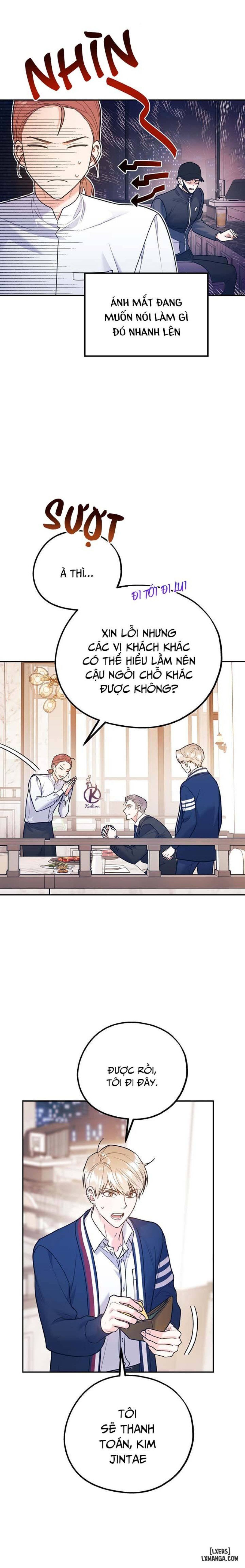 Tôi với cậu không thể như vậy được 