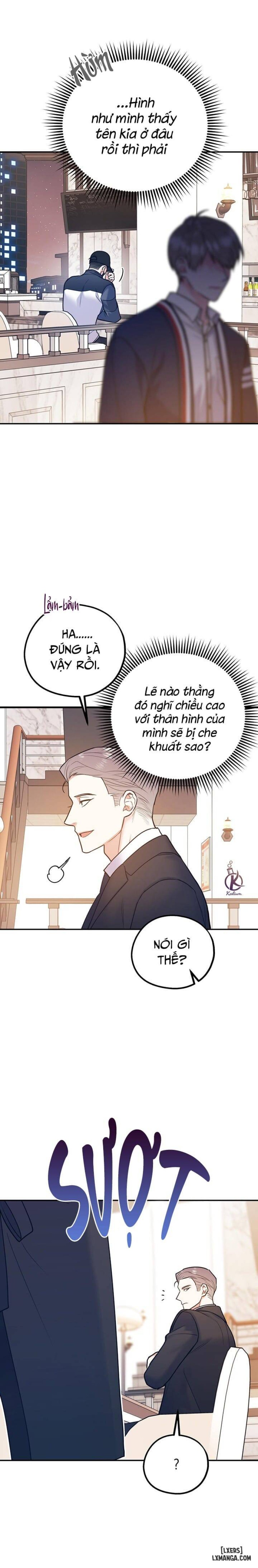 Tôi với cậu không thể như vậy được 