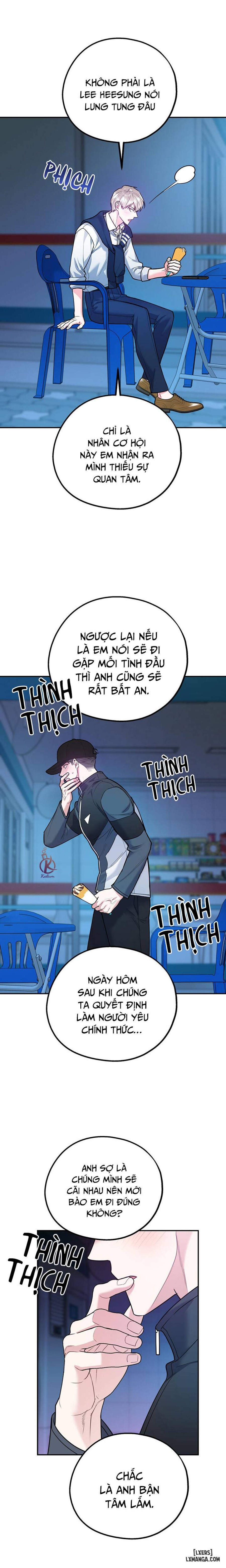 Tôi với cậu không thể như vậy được 