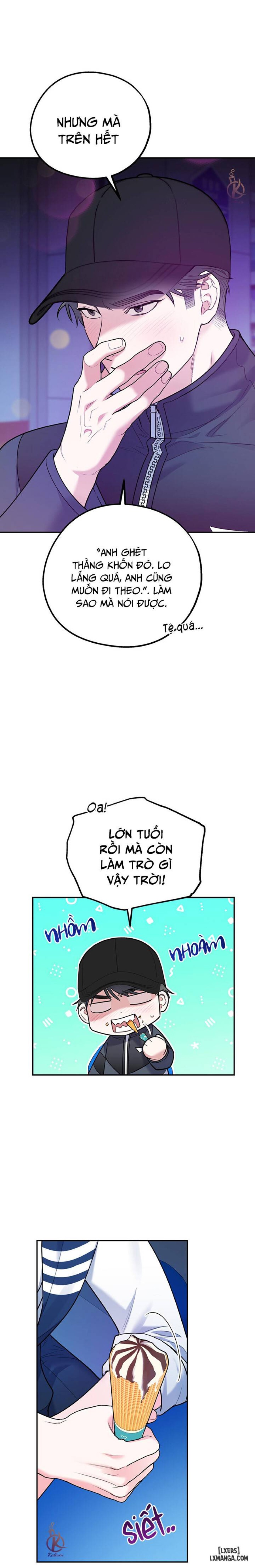 Tôi với cậu không thể như vậy được 