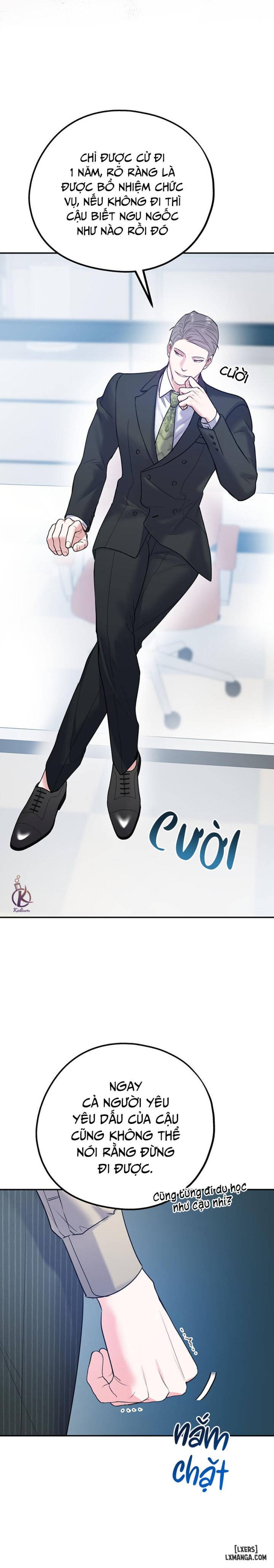 Tôi với cậu không thể như vậy được 