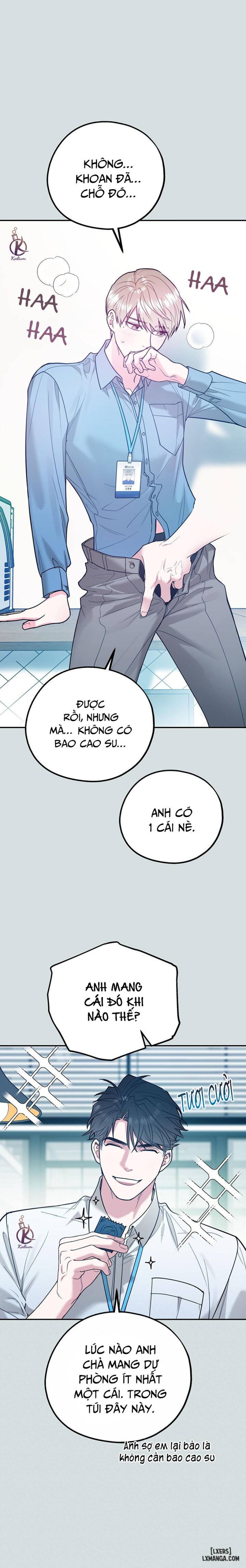 Tôi với cậu không thể như vậy được 