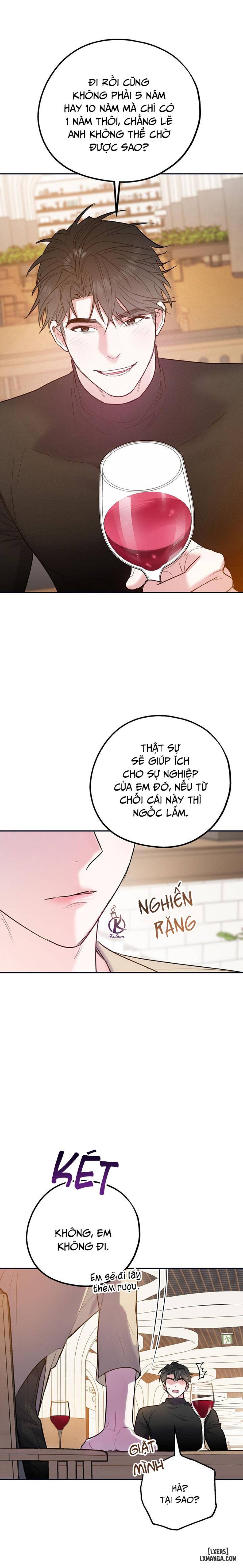 Tôi với cậu không thể như vậy được 