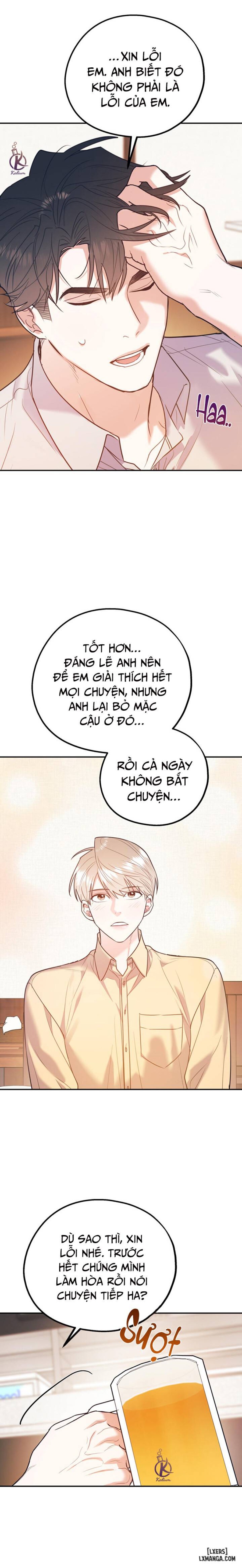 Tôi với cậu không thể như vậy được 