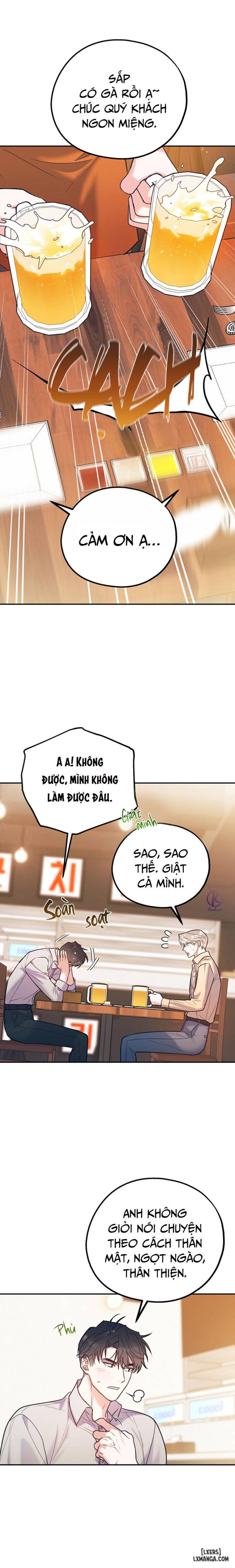 Tôi với cậu không thể như vậy được 
